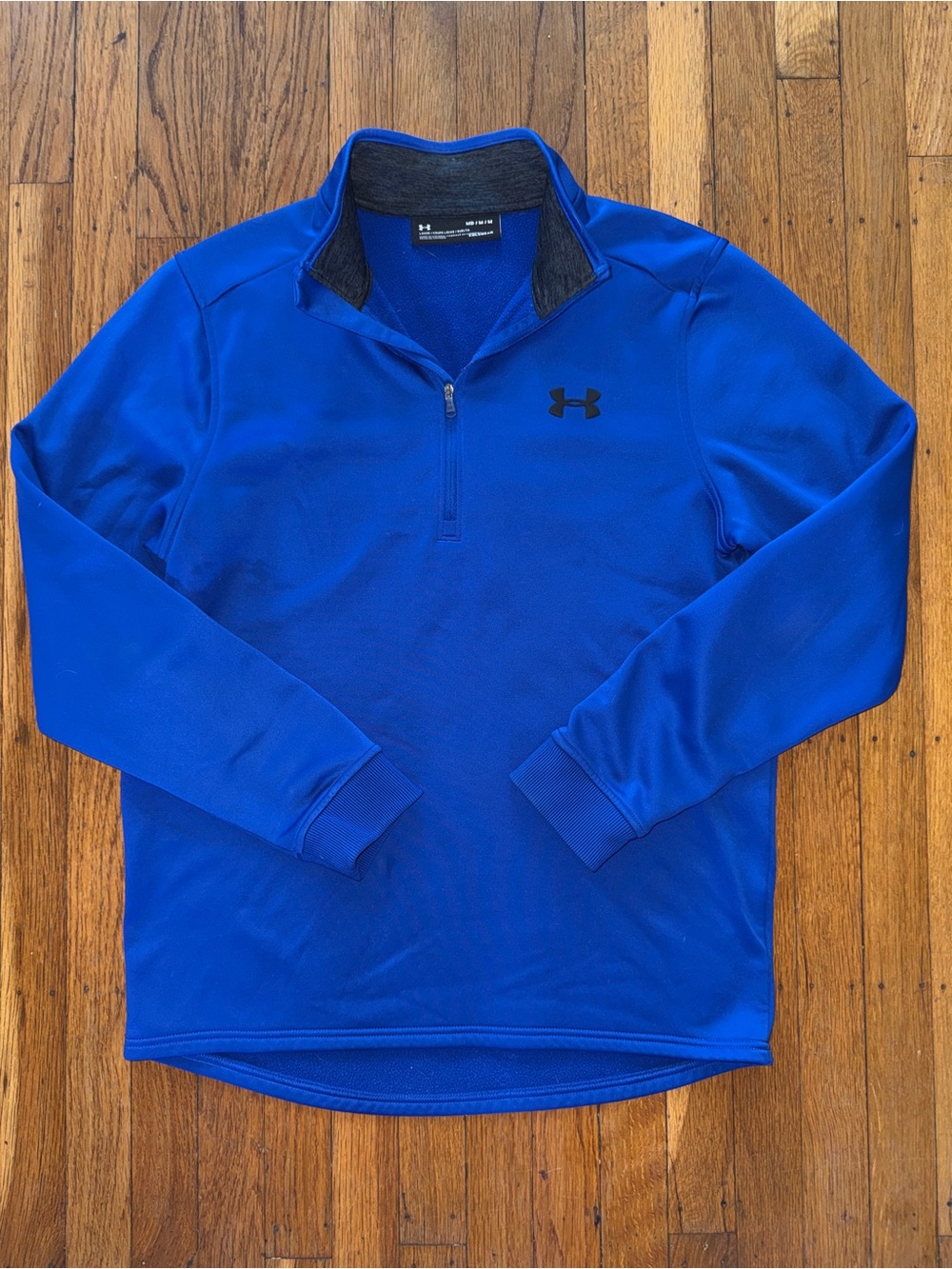 Under Armour Men’s Royal Blue 1/4 Zip Performance Pullover